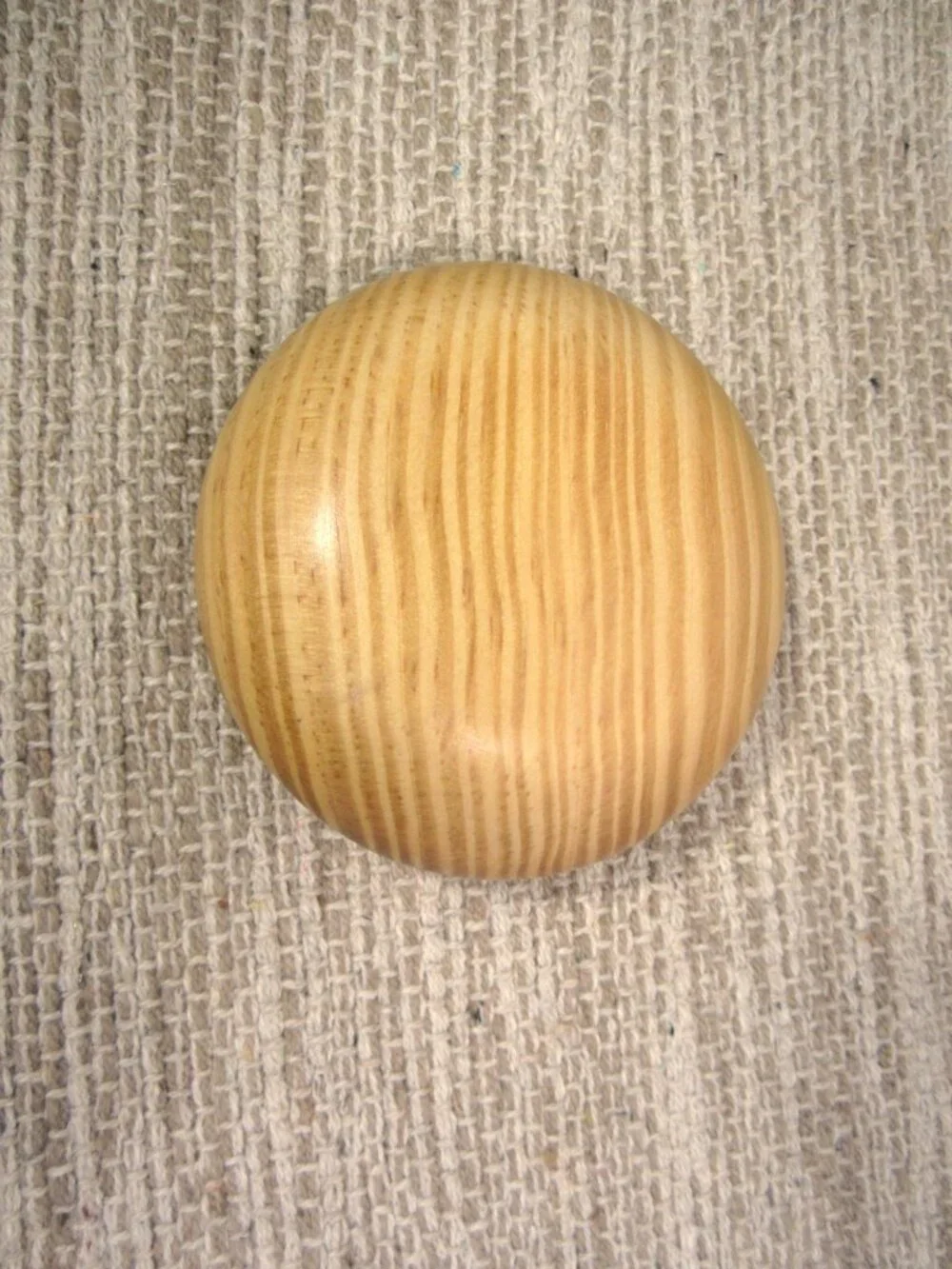 NEW Turned Wood Tea Light Candle Holder Contemporary Rustic Cabin Round